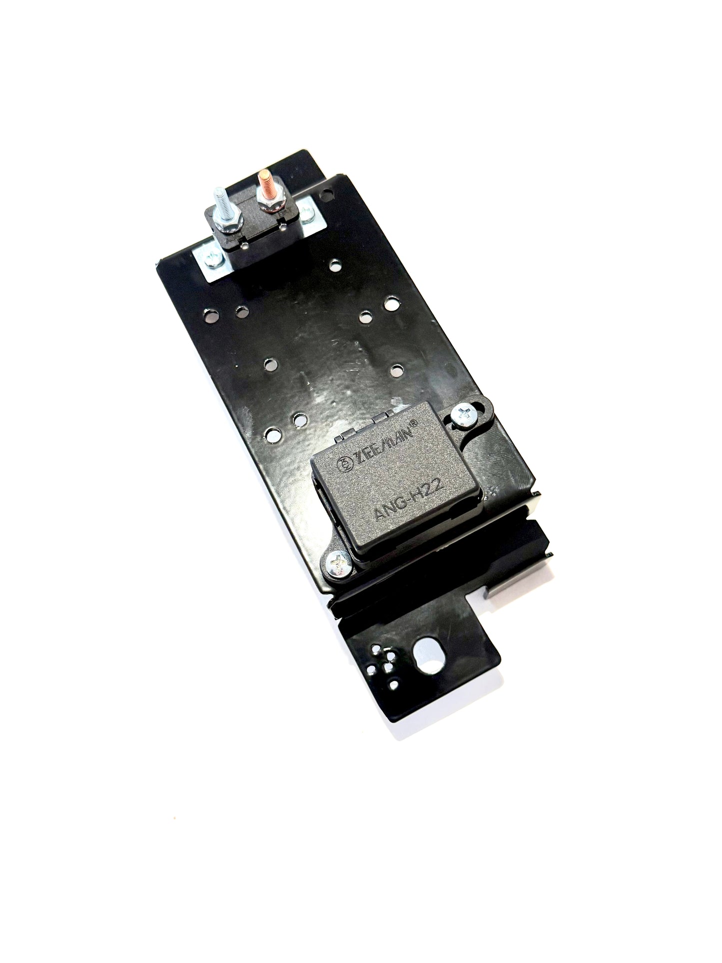 D-MAX Battery Tie Down with MIDI and Breaker Mounts